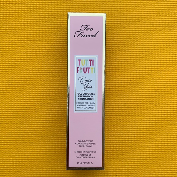 TooFaced Tutti Frutti Dew You Foundation in Mocha - Picture 1 of 8